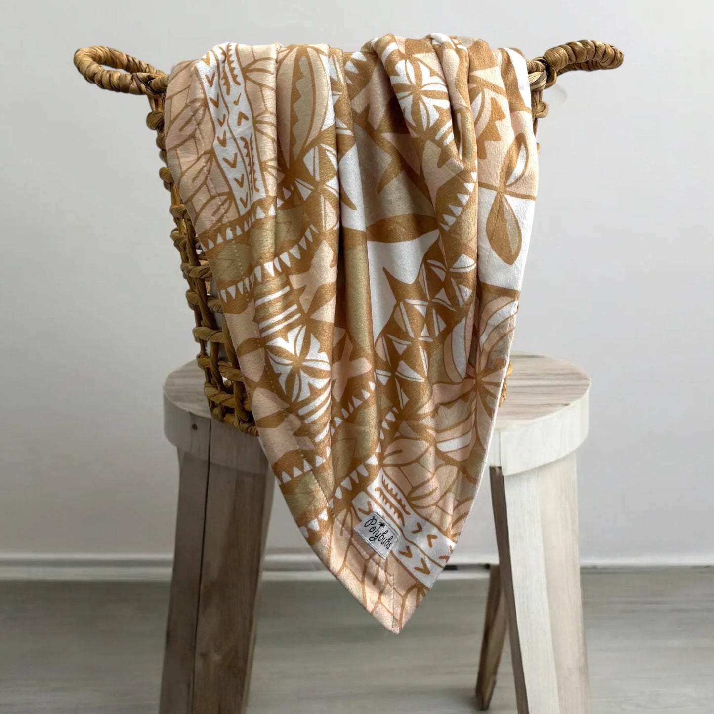 Beige ADULT SIZE Blanket (Pasifika)