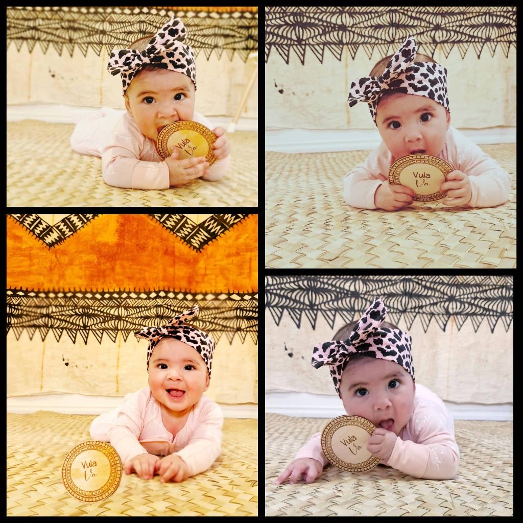 Fijian Inspired Milestone Discs