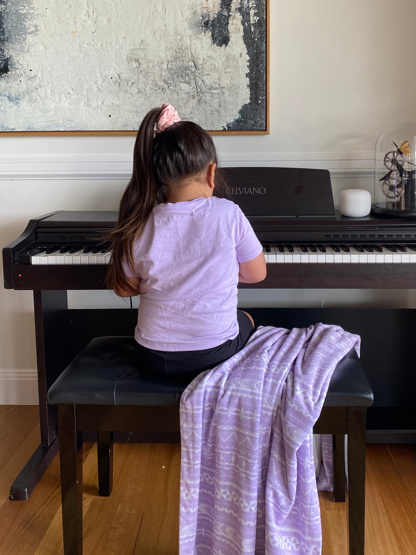 Lilac TODDLER SIZE Blanket (Nesia)