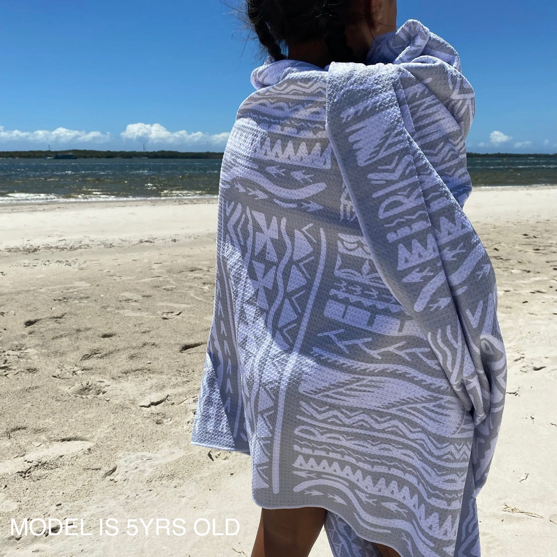 Beach shop towel size