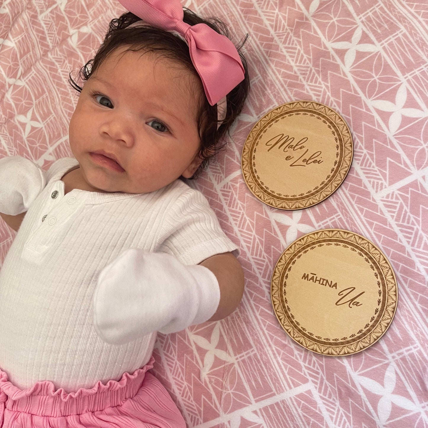 Tongan Inspired Milestone Discs