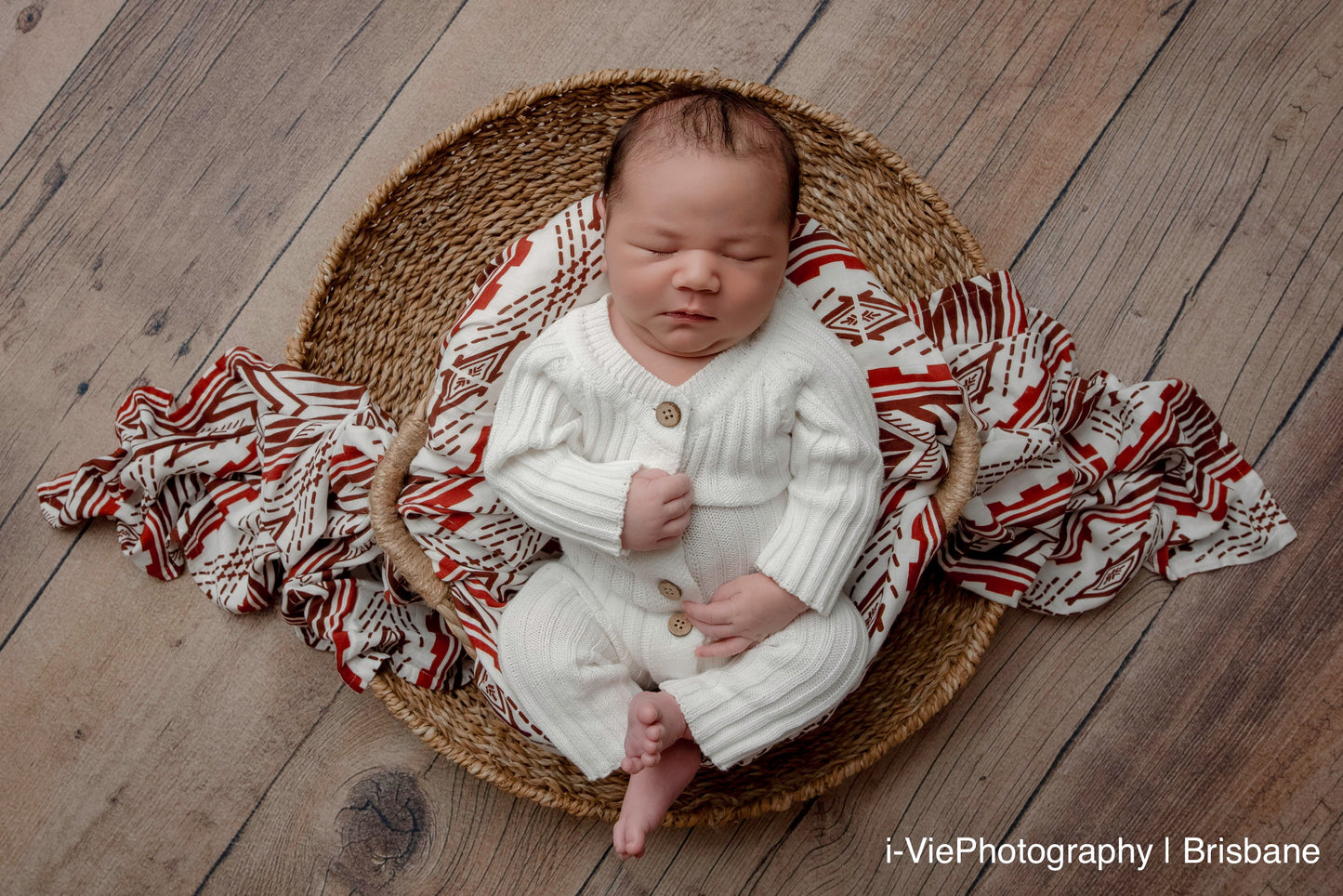 Samoan Inspired Muslin Wrap