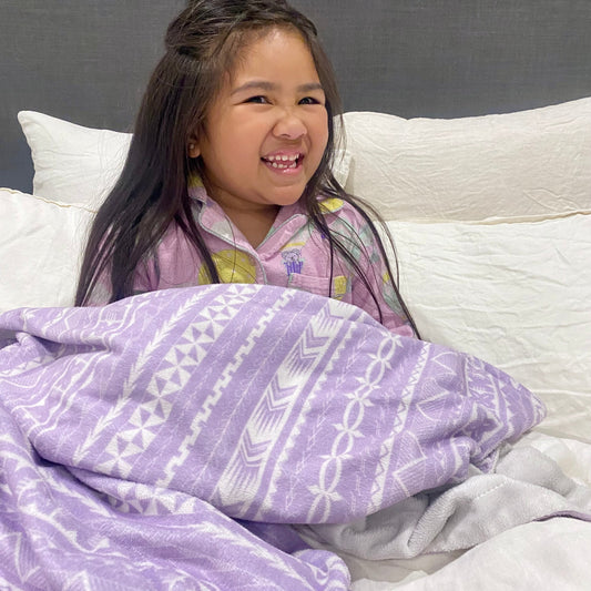 Lilac TODDLER SIZE Blanket (Nesia)