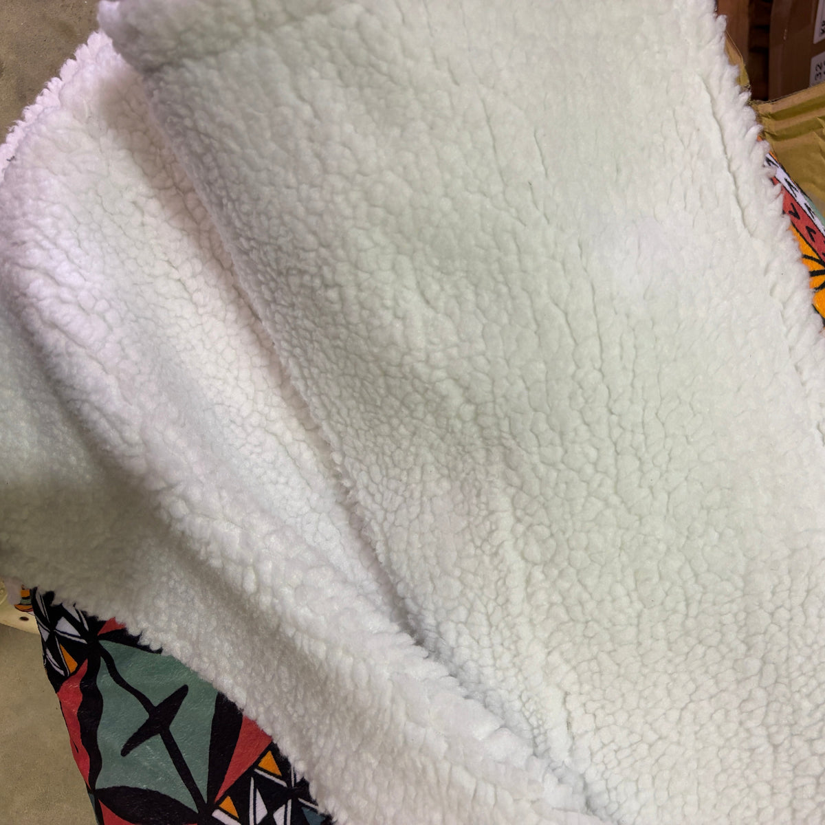 Beige ADULT SIZE Blanket (Pasifika)