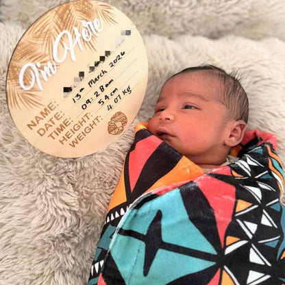 Pasifika Minky Baby Blanket