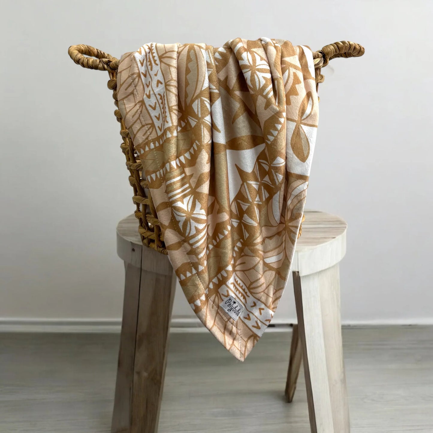 Beige ADULT SIZE Blanket (Pasifika)