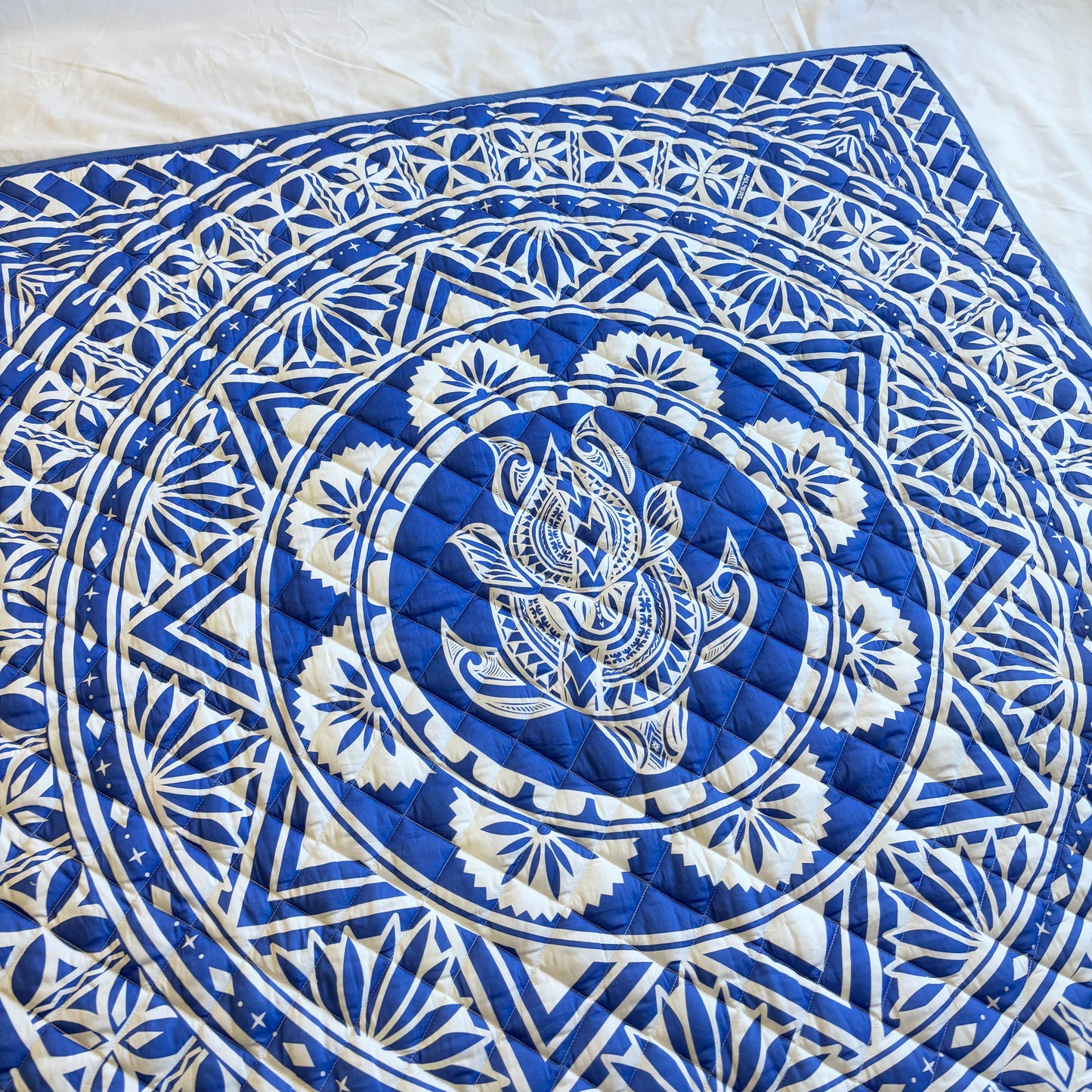 Blue Square Playmat