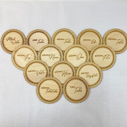 Tongan Inspired Milestone Discs