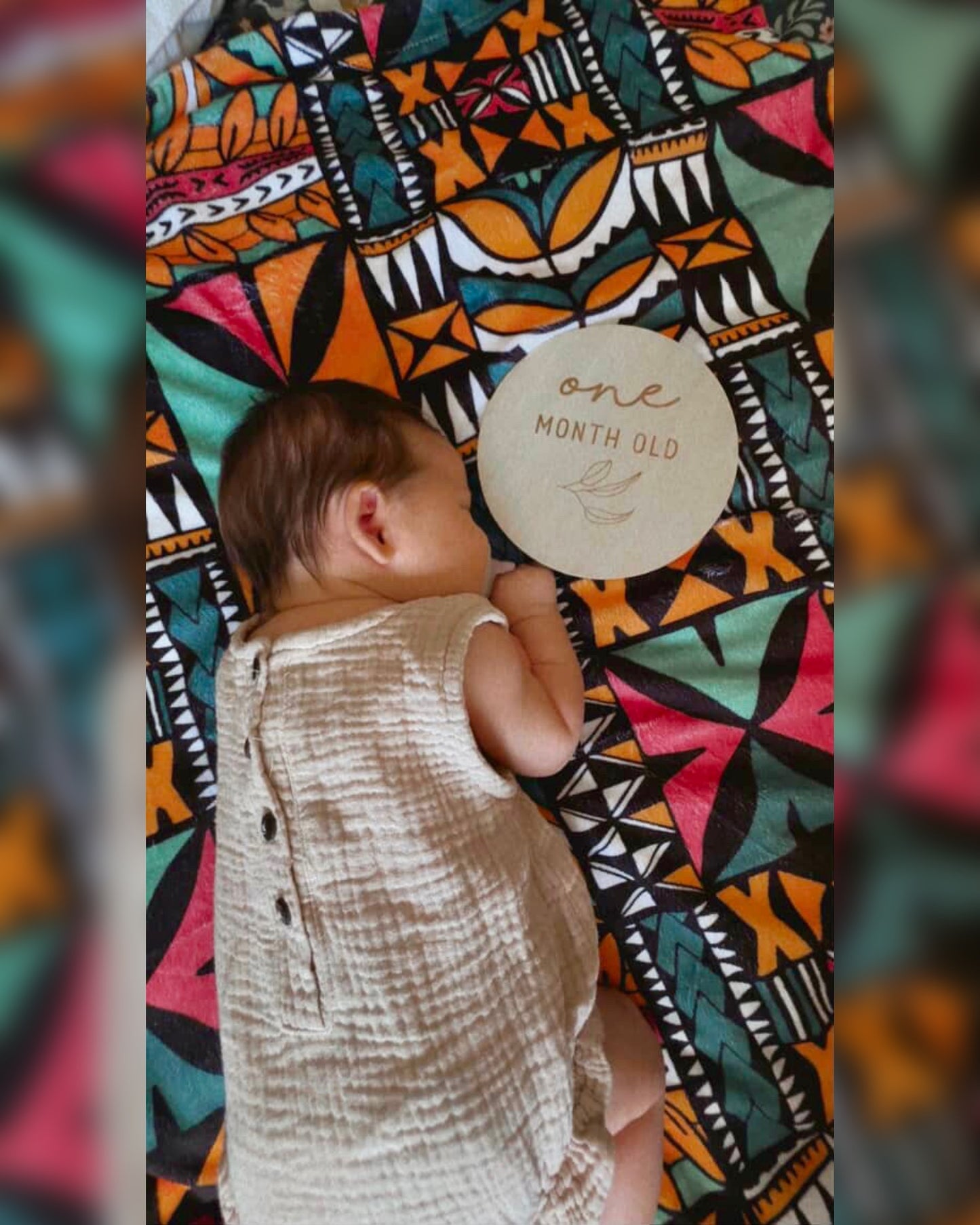 Pasifika Baby Blanket (Mix Color)