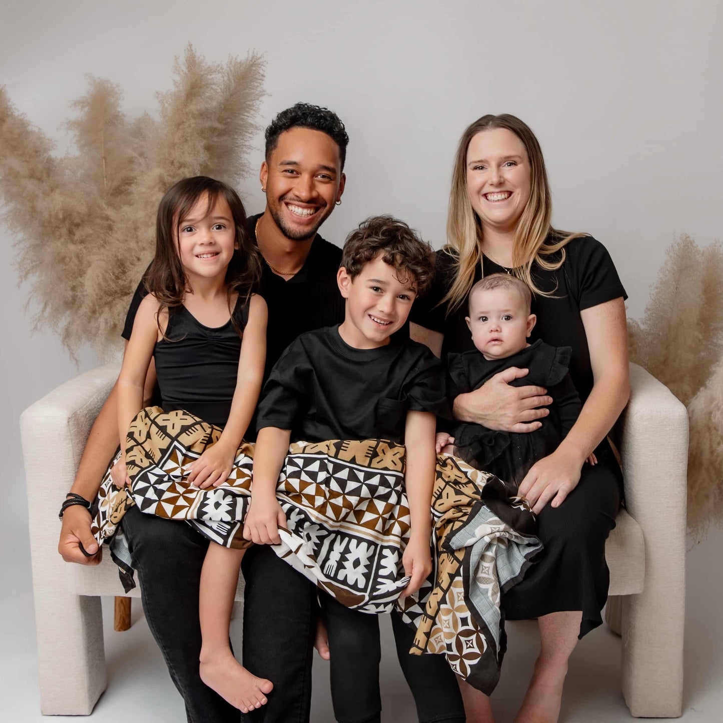 Fijian Inspired Muslin Swaddle Wrap