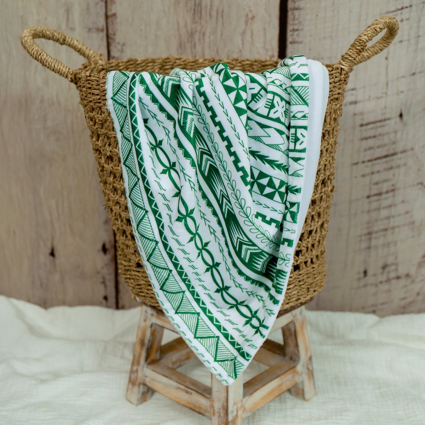 Nesia Baby Blanket (Green)