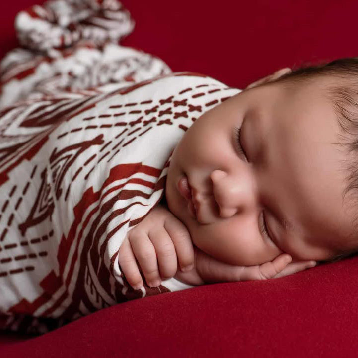 Samoan Inspired Muslin Swaddle Wrap