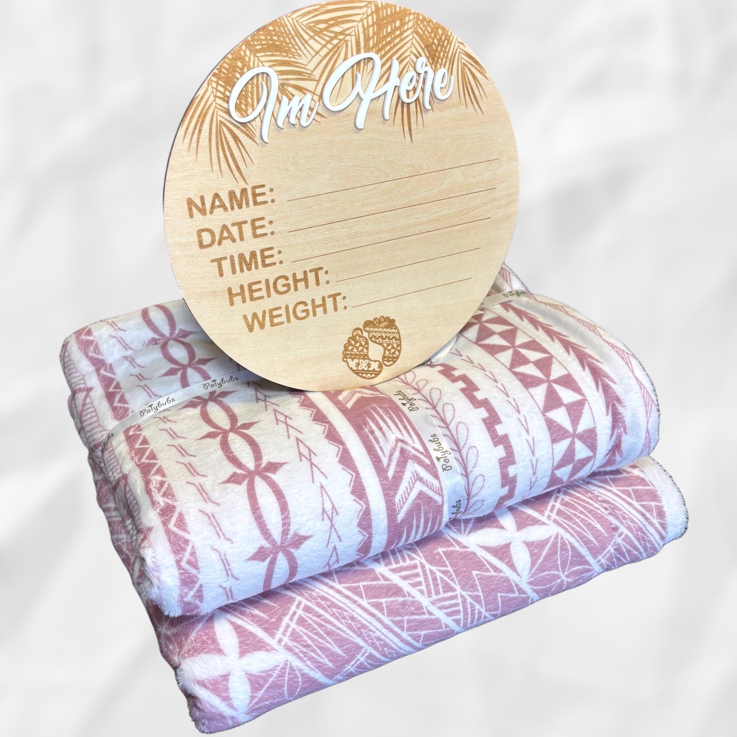 Pink Newborn Baby Gift Set 🌿