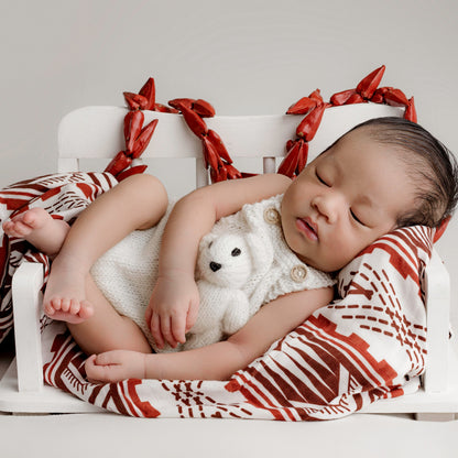 Samoan Inspired Muslin Wrap