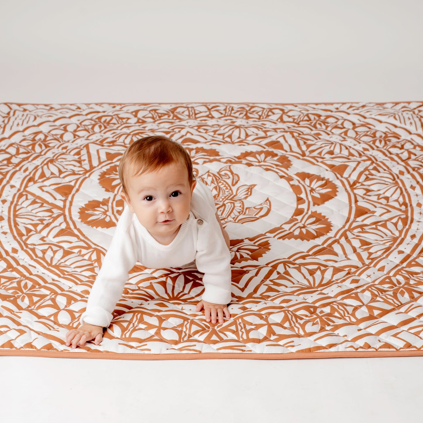 Brown Square Playmat