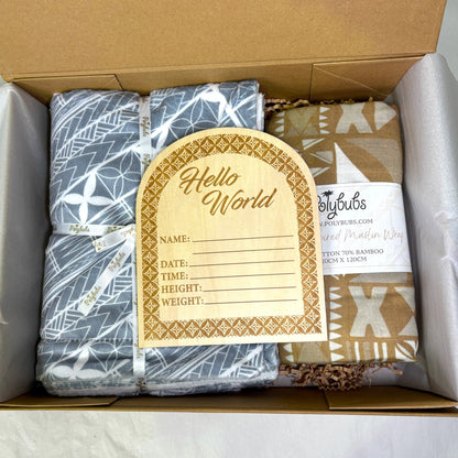 First Moments Newborn Bundle | Blue