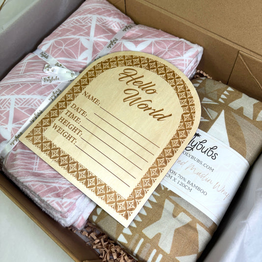 First Moments Newborn Bundle | Soft Pink