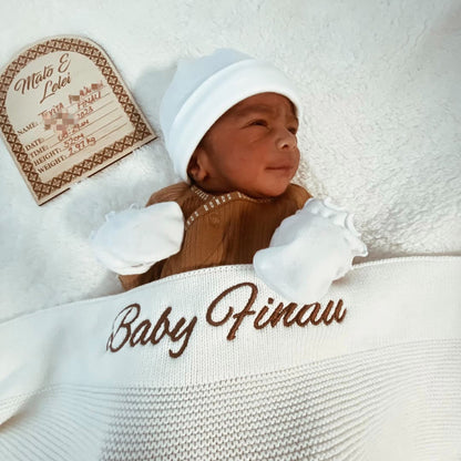 Malo e Lelei | Baby Announcement Plaque