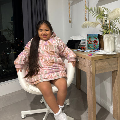 Oversized Jumper | Kids Size | Pink
