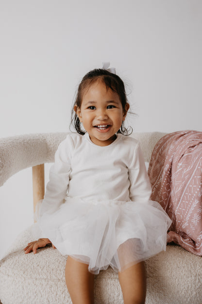Dusty Pink Pasifika Muslin Wrap
