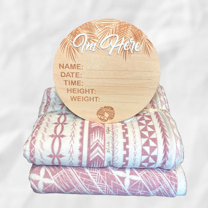 Pink Newborn Baby Gift Set 🌿