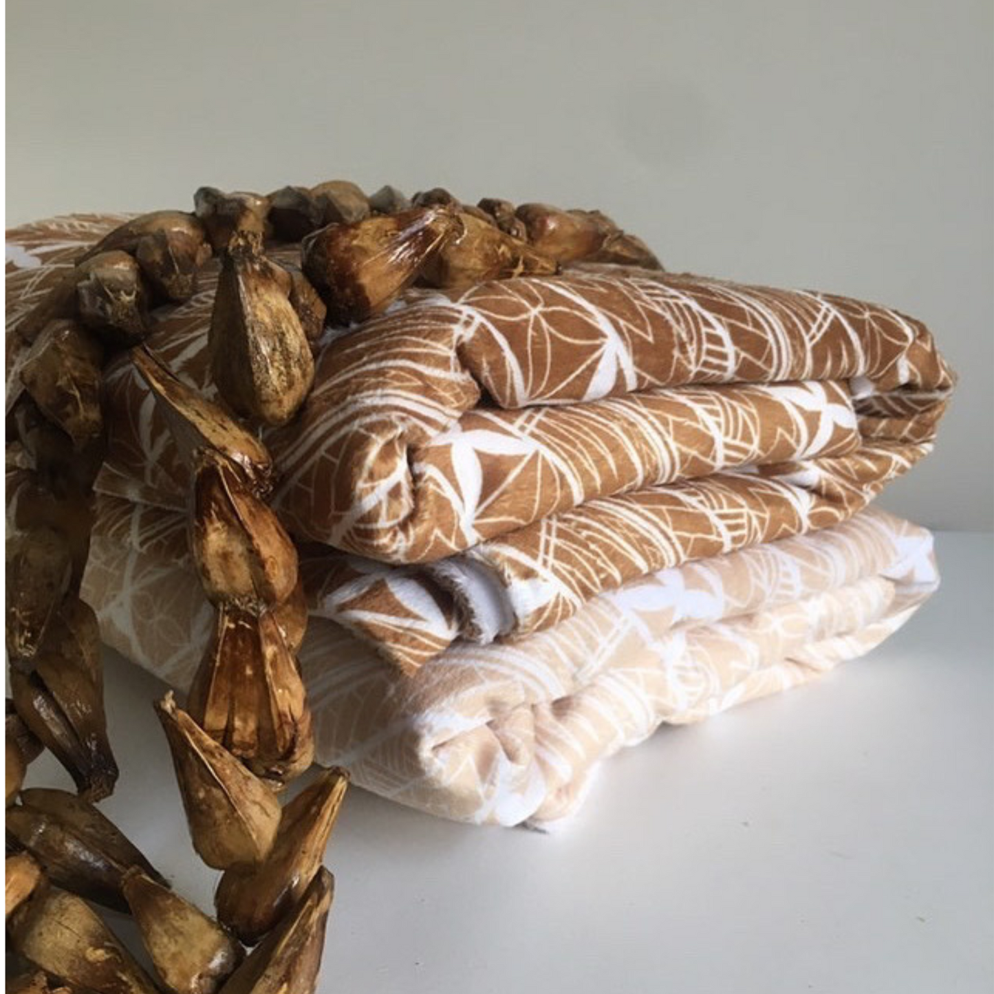 Amataga Coffee Minky Baby Blanket