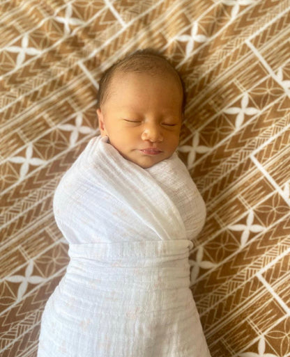 Amataga Coffee Minky Baby Blanket