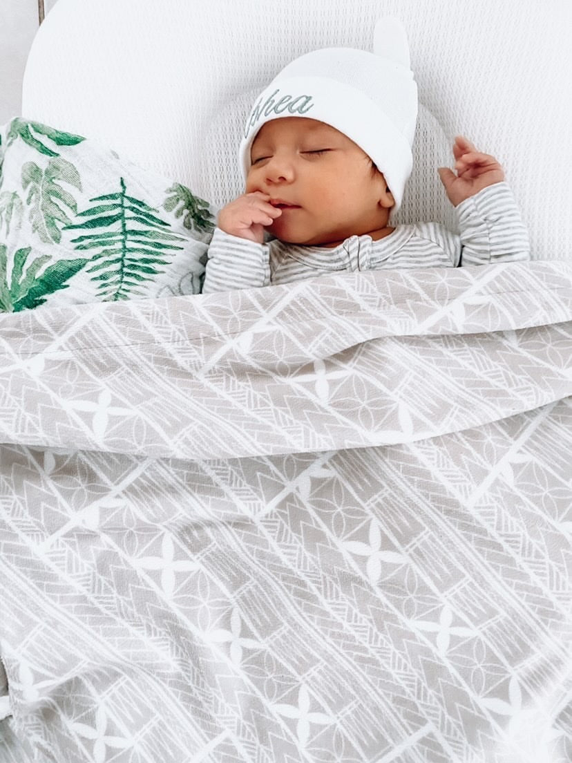 Amataga Baby Blanket (Grey)