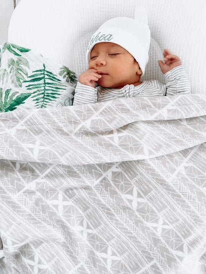 Amataga Baby Blanket (Grey)